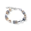 COEUR DE LION Geocube® Armband Eisblau- Geocube® Armbänder