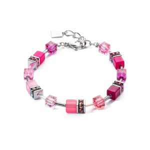 COEUR DE LION Geocube® Iconic Armband Viva Magenta- Mix&And&Match-Armbänder