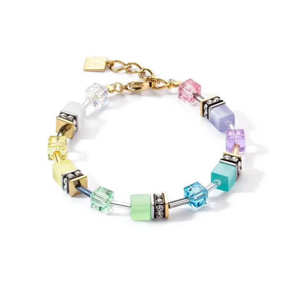 COEUR DE LION Geocube® Iconic Gentle Multicolour-Armband- Geocube® Mehrfarbig