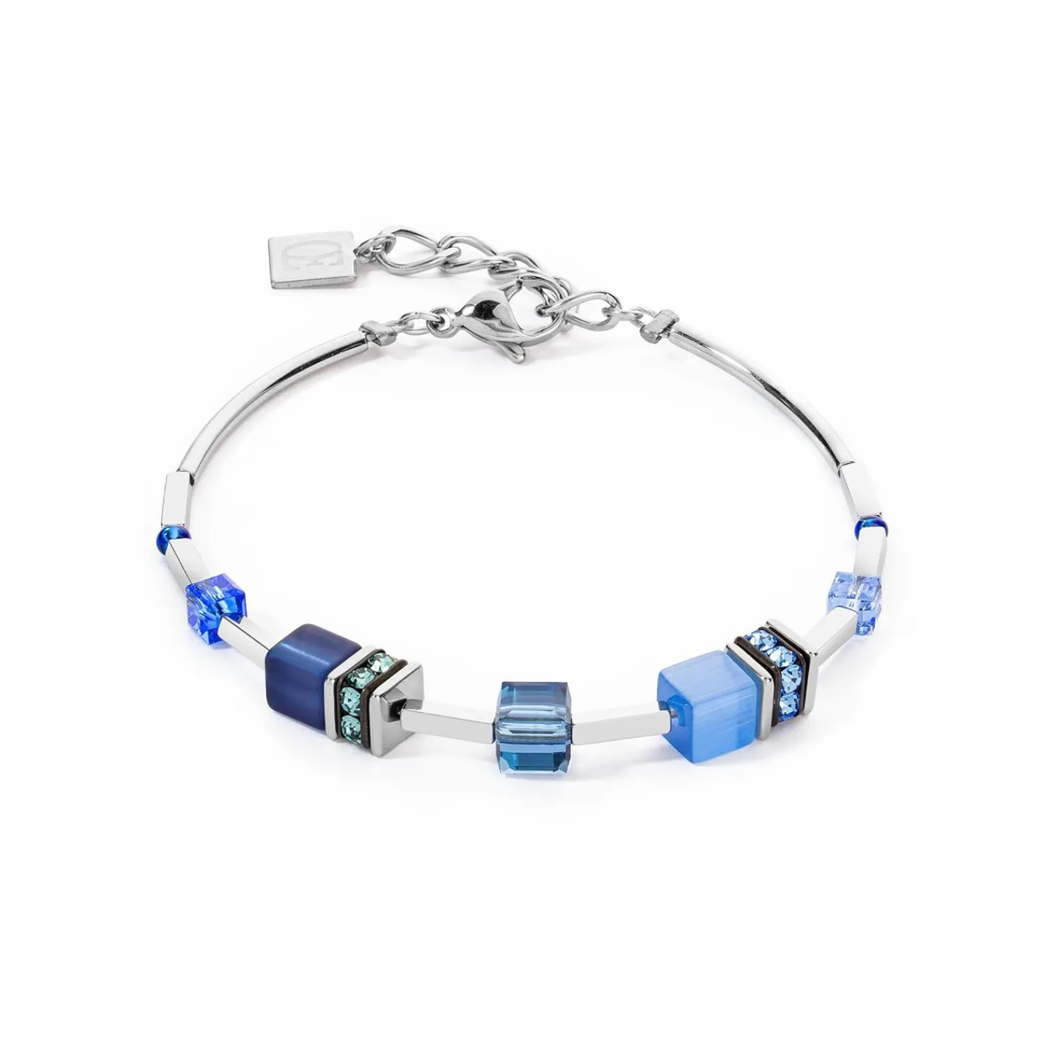 geocube_iconic_lite_armba_0-2.webp COEUR DE LION Geocube® Iconic Lite Armband Blau- Geocube® Armbänder