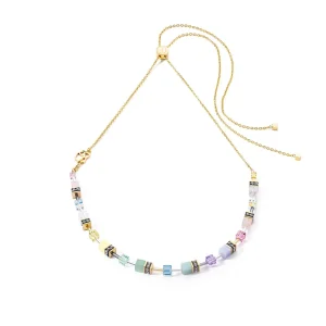 COEUR DE LION Geocube® Iconic Nature Chain Halskette Pastell- Lange Halsketten