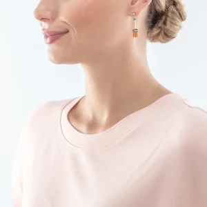 COEUR DE LION Geocube® Iconic Nature Kettenohrringe Dopamin- Geocube® Ohrringe