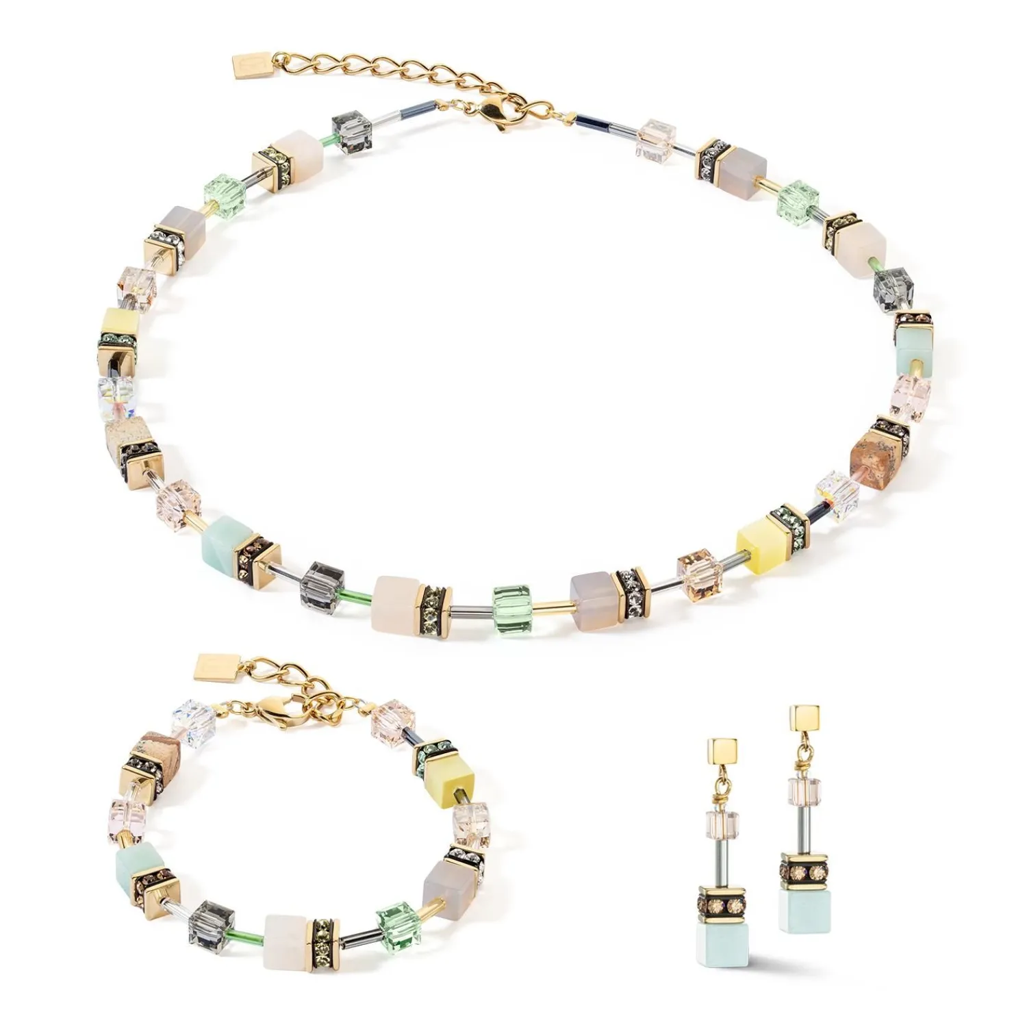 geocube_iconic_precious_a_1-14.webp COEUR DE LION Geocube® Iconic Precious Armband Mehrfarbig Sanft- Geocube® Mehrfarbig