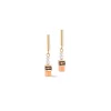 COEUR DE LION Geocube® Mini Fusion Pearls Ohrringe Apricot Crush- Ohrstecker