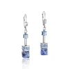 COEUR DE LION Geocube® Ohrringe Sodalith & Hämatit Blau- Ohrhänger