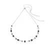 COEUR DE LION Halskette Mysterious Cubes & Pearls Silber-Schwarz- Perlenketten