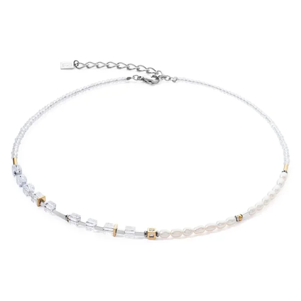 COEUR DE LION Halskette Princess Fusion Pearls Bicolor- Edelsteinketten