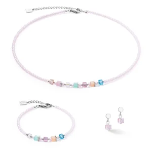 COEUR DE LION Joyful Colors Armband Rosa-Mehrfarbig- Fröhliche Farben