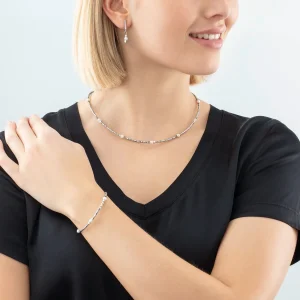 COEUR DE LION Ohrringe Orbit Süßwasserperle Silber- Ohrstecker