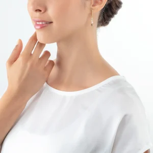 COEUR DE LION Princess Pearls Ohrringe in Grau-Kristall- Kristallohrringe