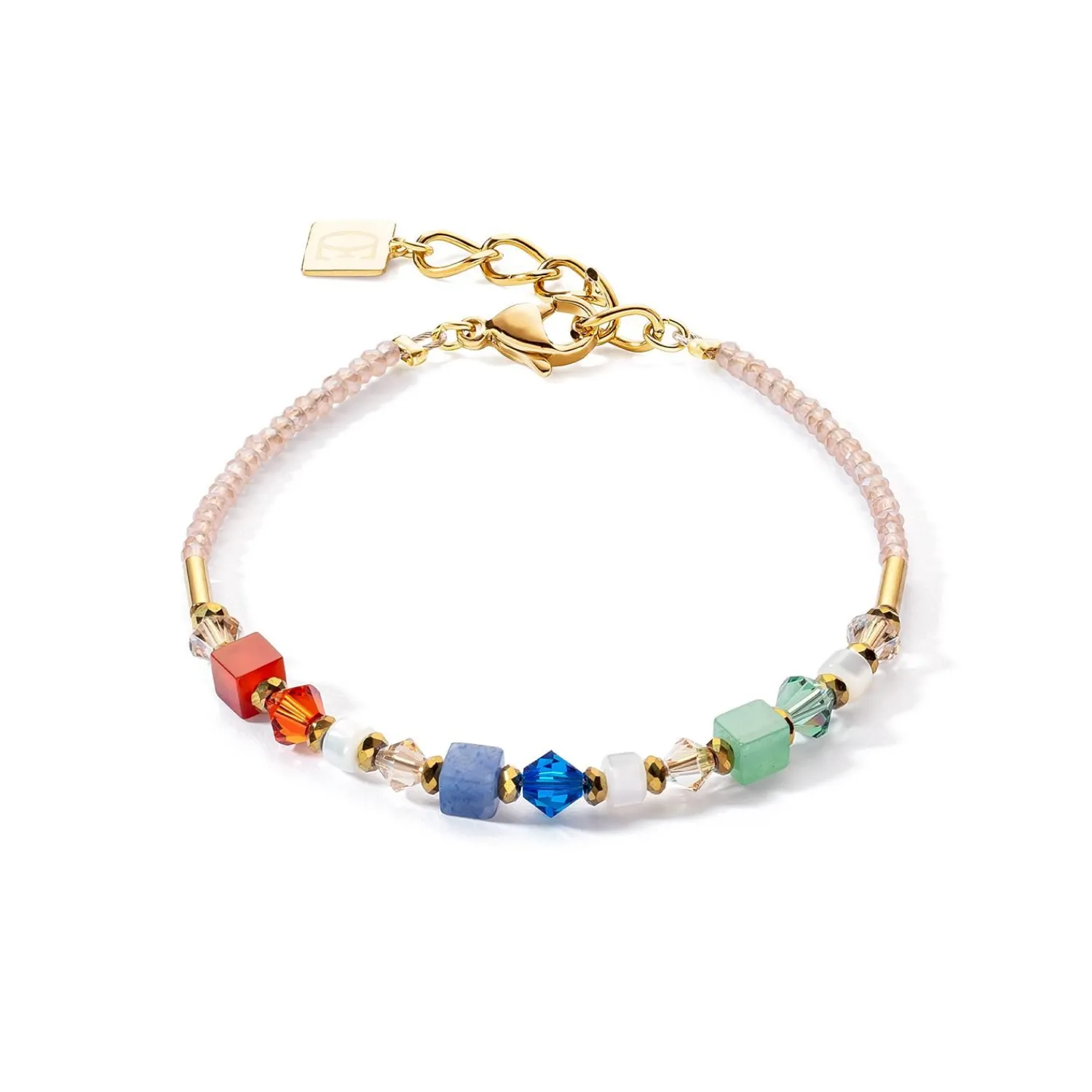 princess_shape_mix_armban_0-4.webp COEUR DE LION Princess Shape Mix Armband Dopamin- Edelsteinarmbänder