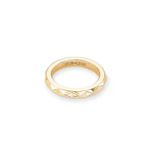 COEUR DE LION Ring Spikes Gold- Coeur Essentials