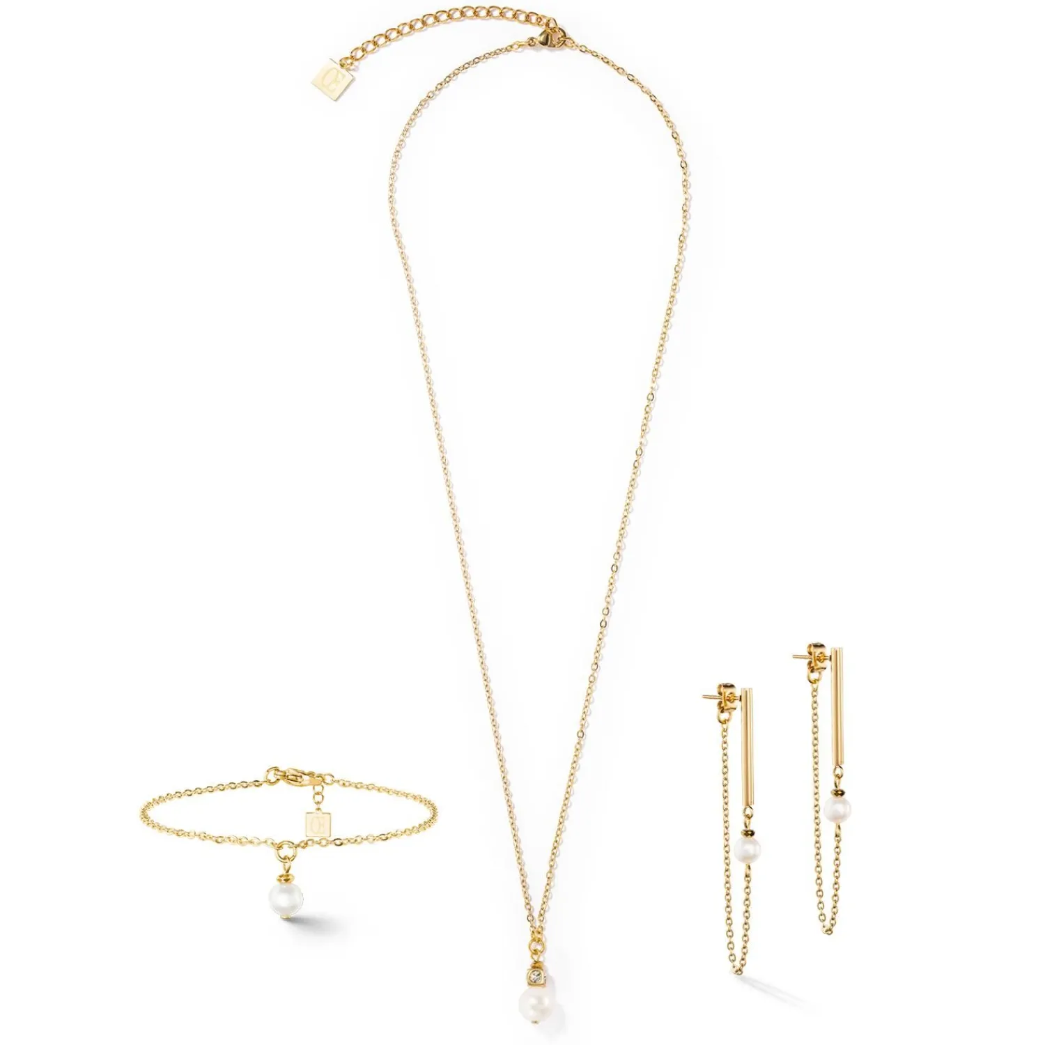 solitrswasserperlenarmban_1-3.webp COEUR DE LION Solitär-Süßwasserperlen-Armband Gold- Perlenarmbänder