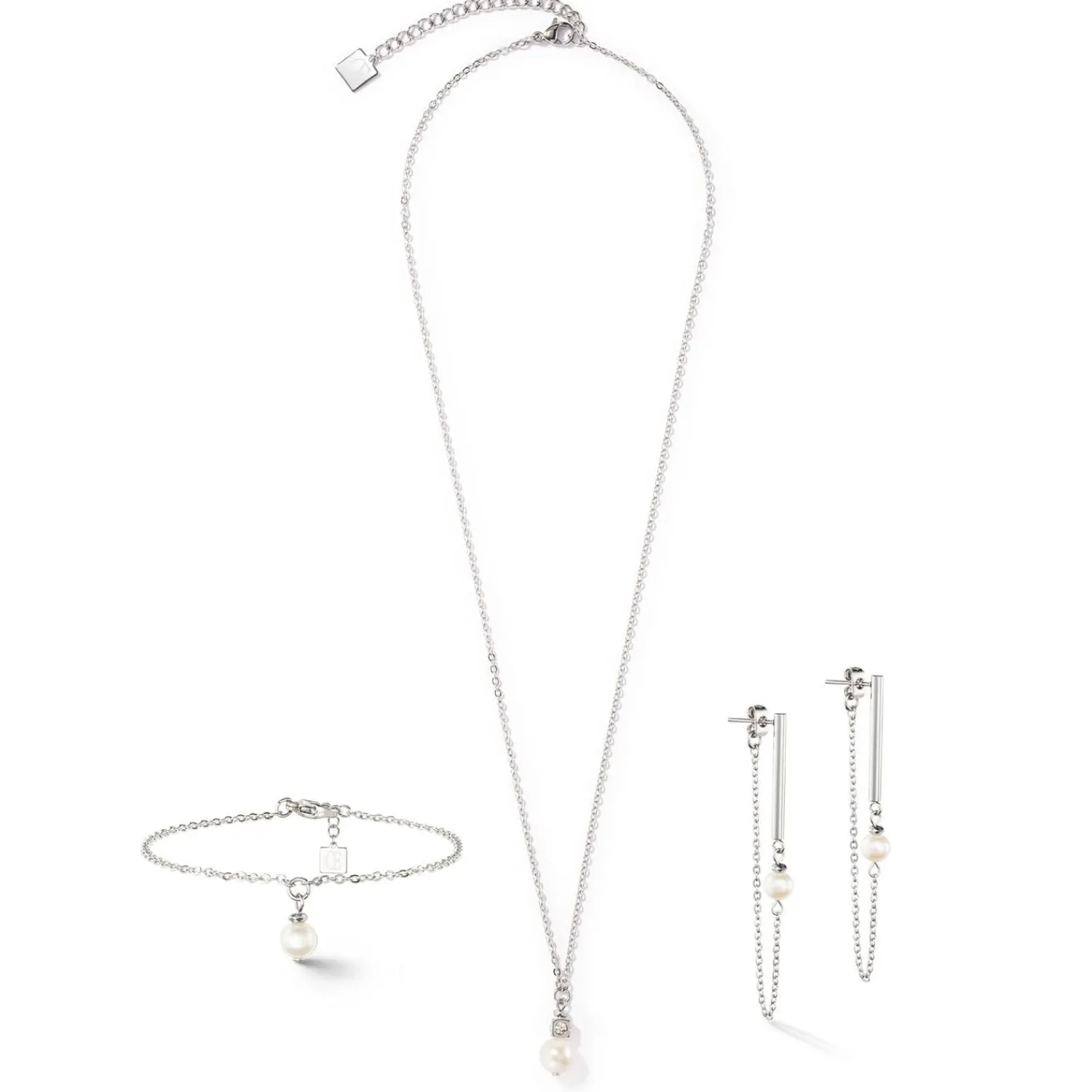 solitrswasserperlenohrrin_1-1.webp COEUR DE LION Solitär-Süßwasserperlen-Ohrringe aus Silber- Hochzeit