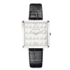 COEUR DE LION Uhr Iconic Cube Spikes Silber Armband Leder Schwarz- Uhren