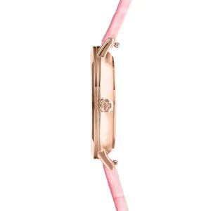 COEUR DE LION Uhr Round Pastel Lovers Roségold Armband Leder Rosa- Uhren