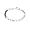 COEUR DE LION Unisex-Armband Fusion Link Chain Weiß- Edelsteinarmbänder